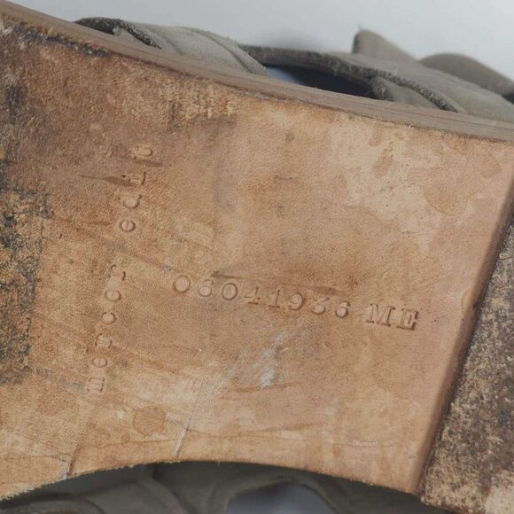 Mercer Edit Women's EZontheI US8 Gladiator Suede Lace Up Gladiator Flat Sandals - Picture 12 of 13